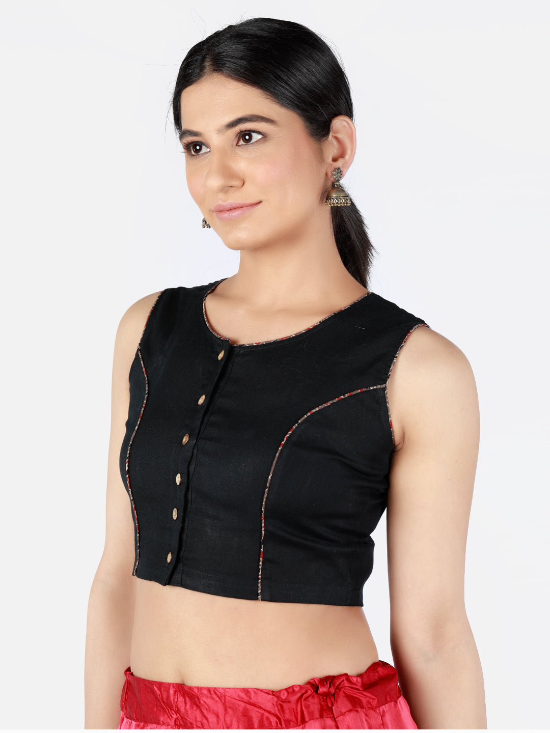 Cotton Saree Blouse