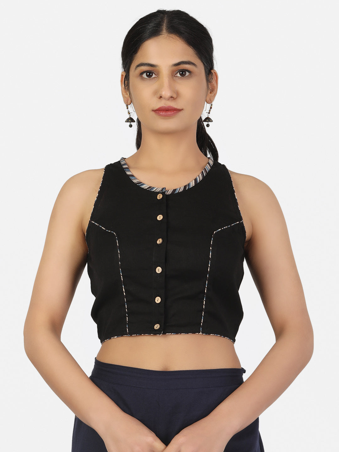 Cotton Saree Blouse