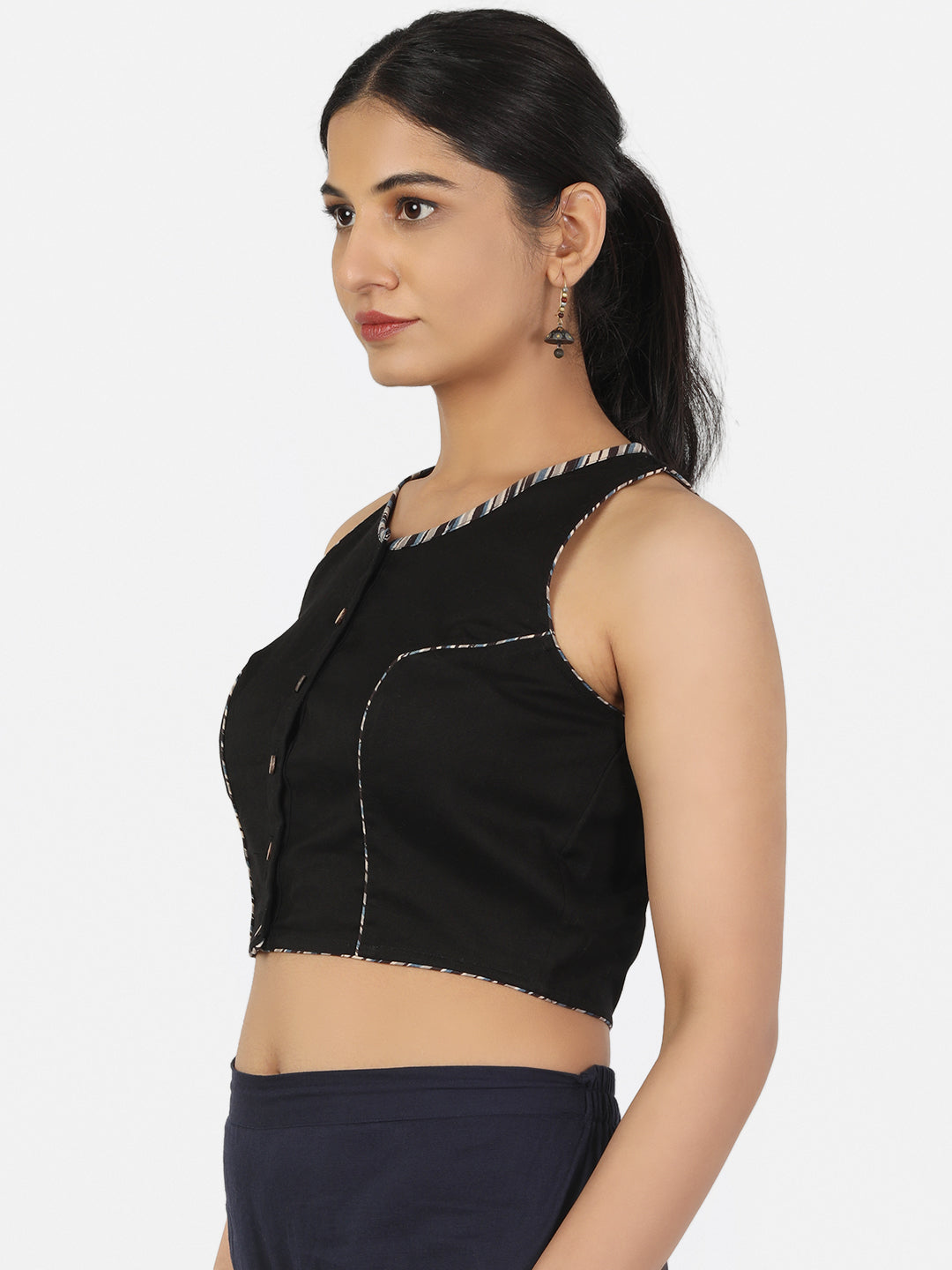 Cotton Saree Blouse