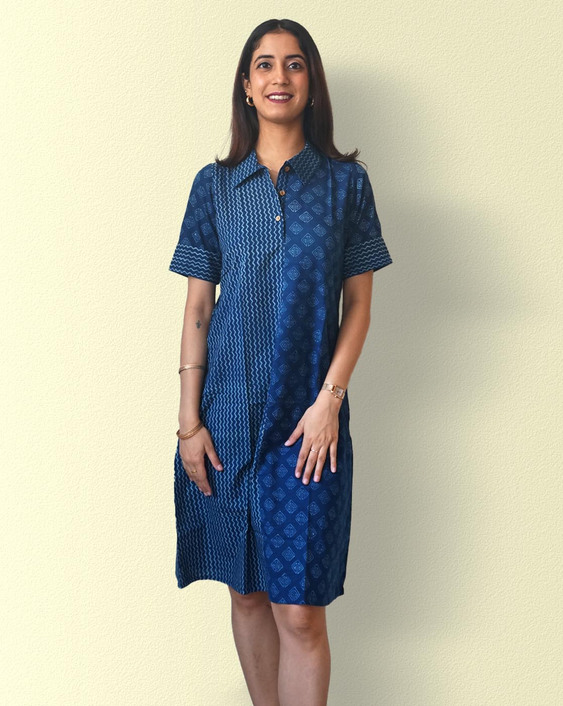 Akola Handblock Dress