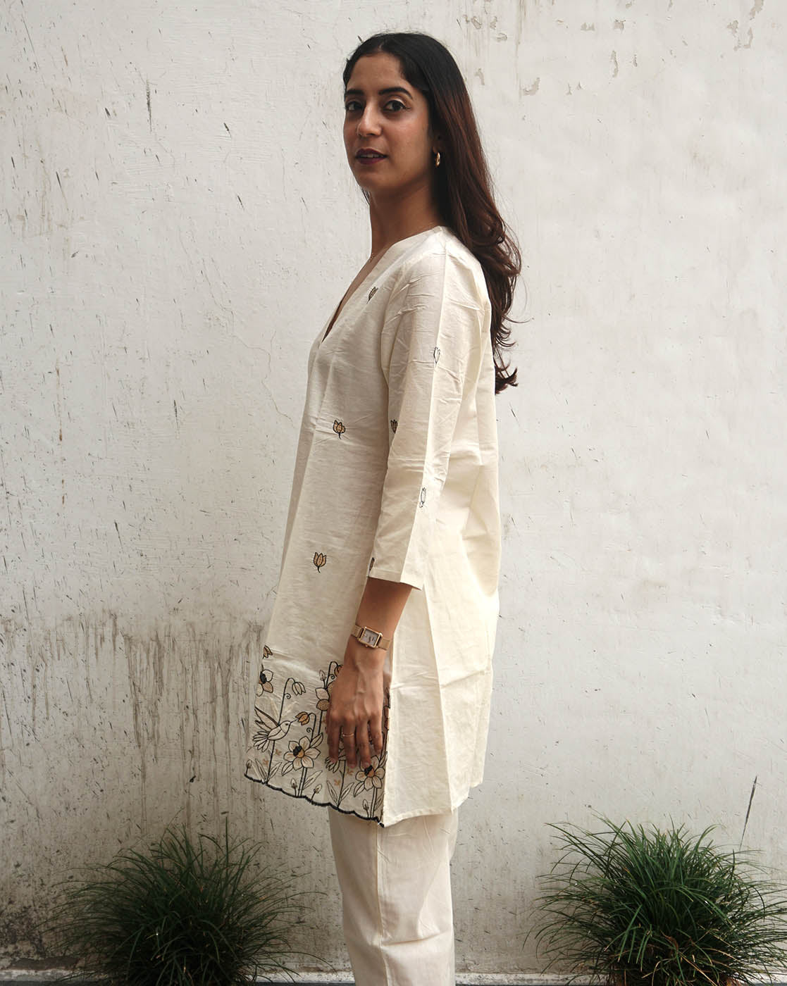 Floral Cotton Cambric Co-ord Set