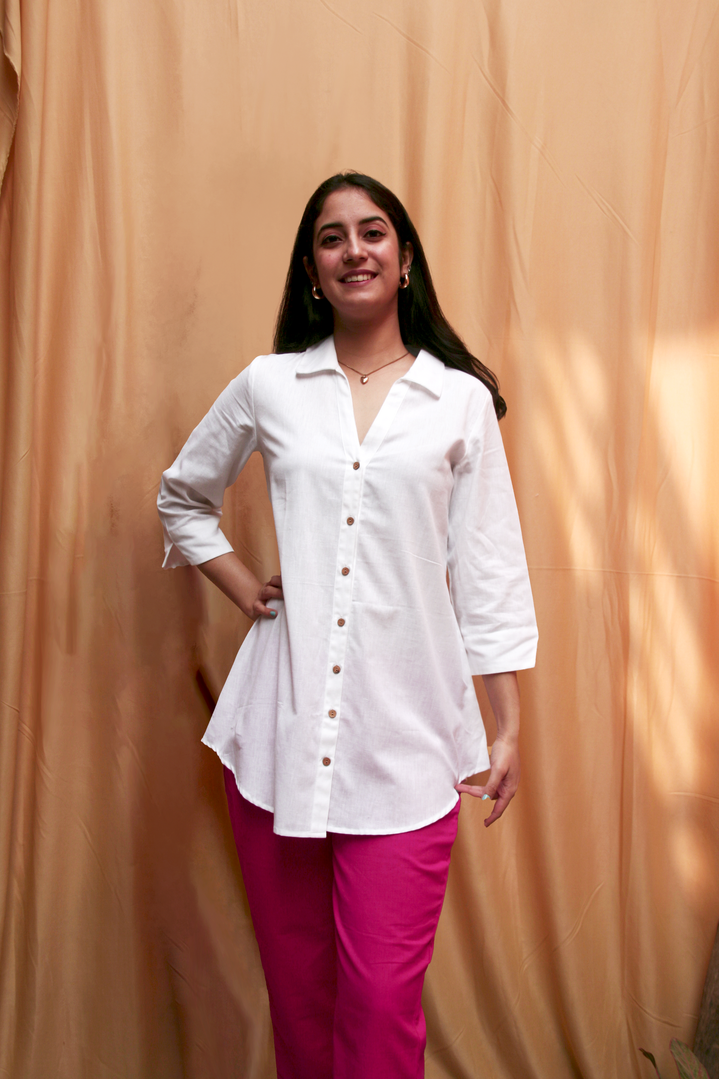 White Cotton Shirt