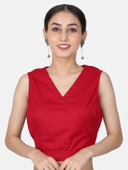 Cotton Saree Blouse