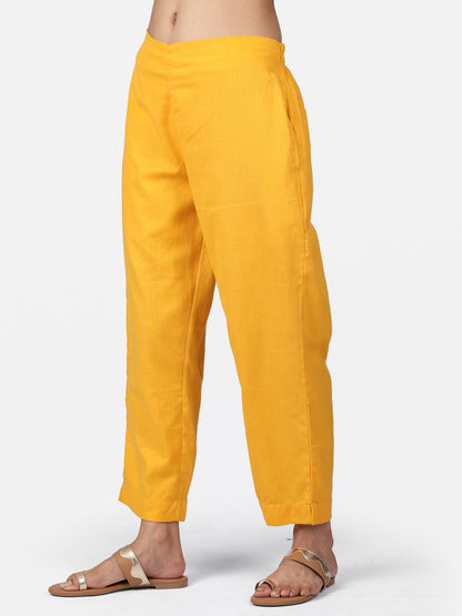 Yellow Cotton Co-Ord Set
