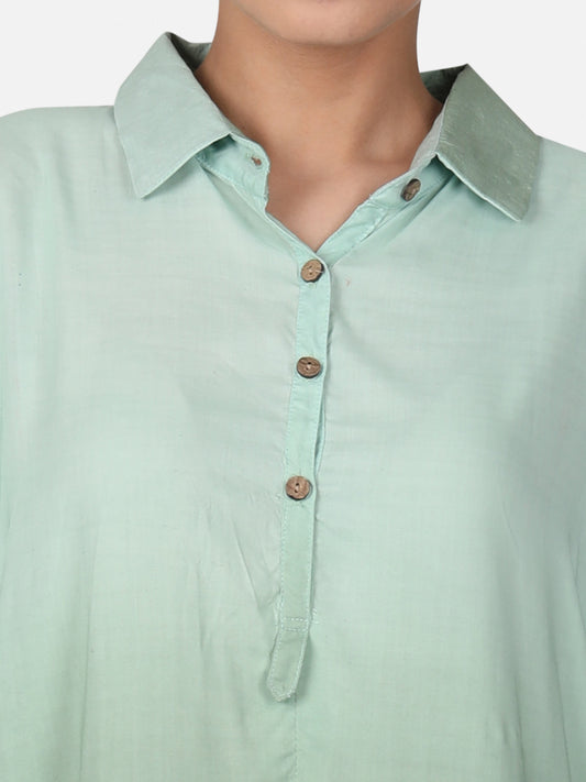 Ombre Pistachio Green Color