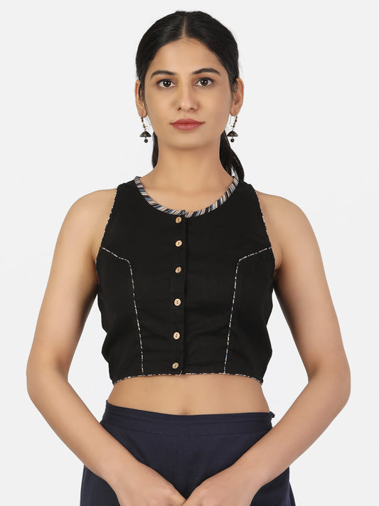 Cotton Saree Blouse