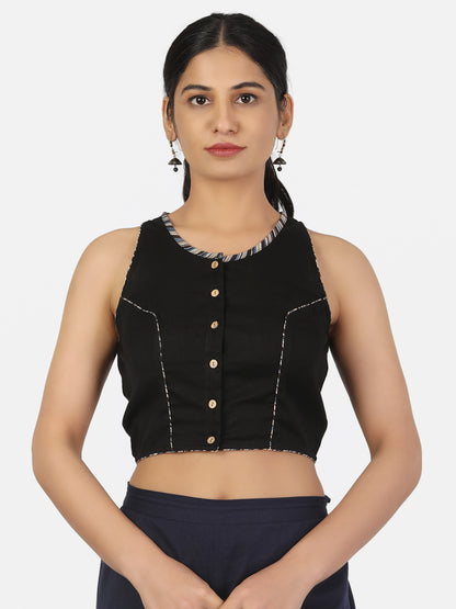 Cotton Saree Blouse