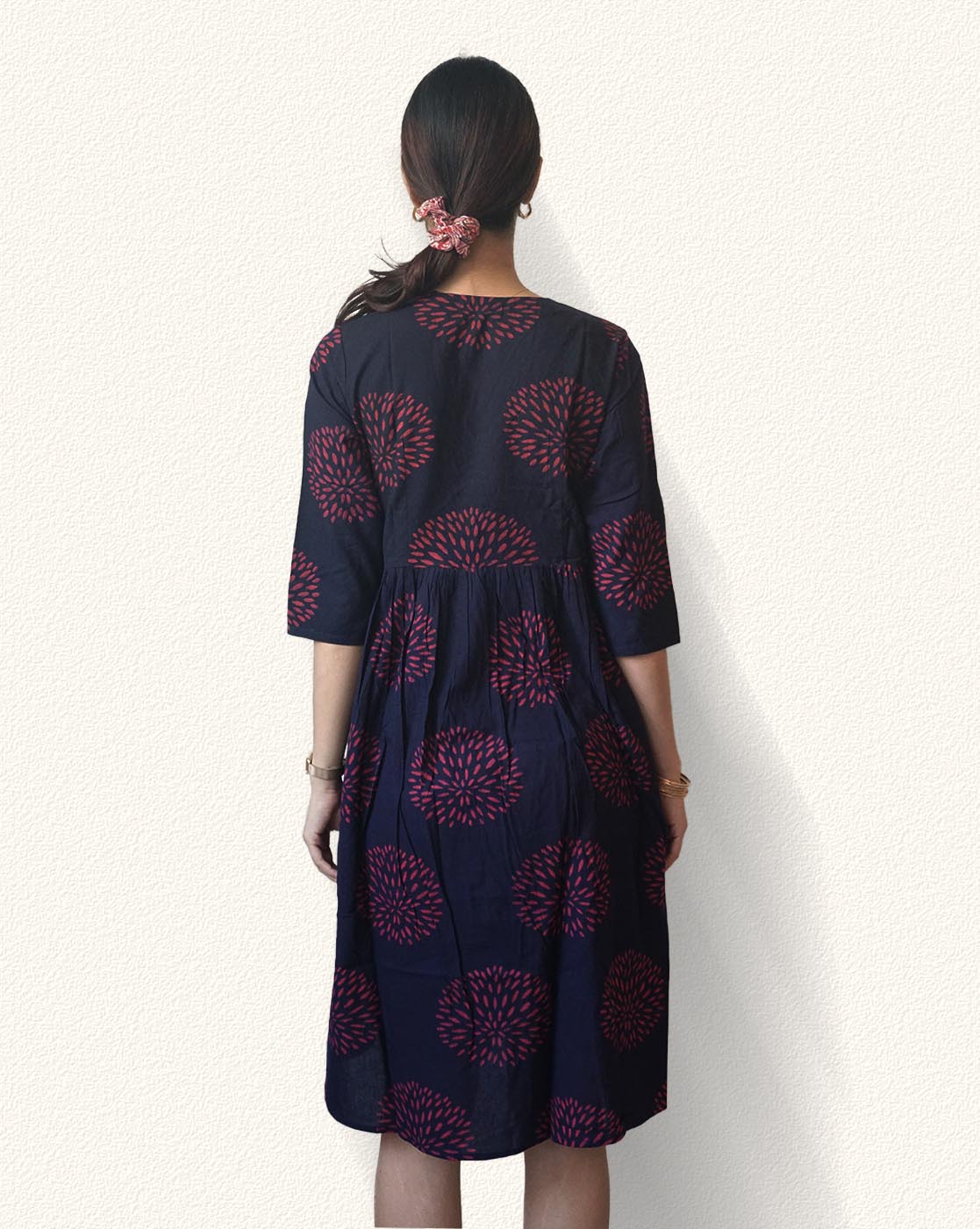 Burgundy Alia Cut Dress – Llajja