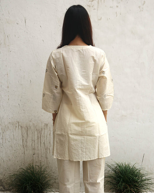 Floral Cotton Cambric Co-ord Set