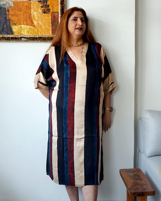 Striped Modal Kaftan