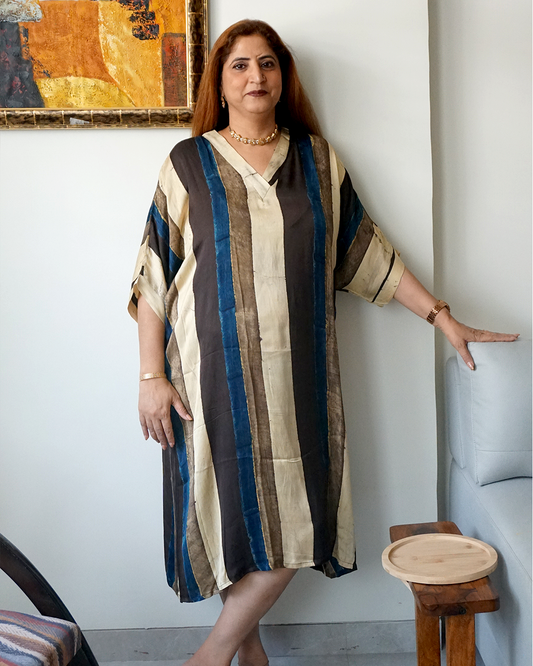 Striped Modal Kaftan