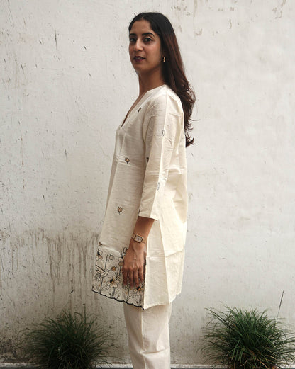 Floral Cotton Cambric Co-ord Set