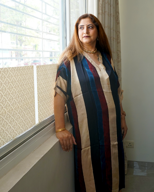 Striped Modal Kaftan